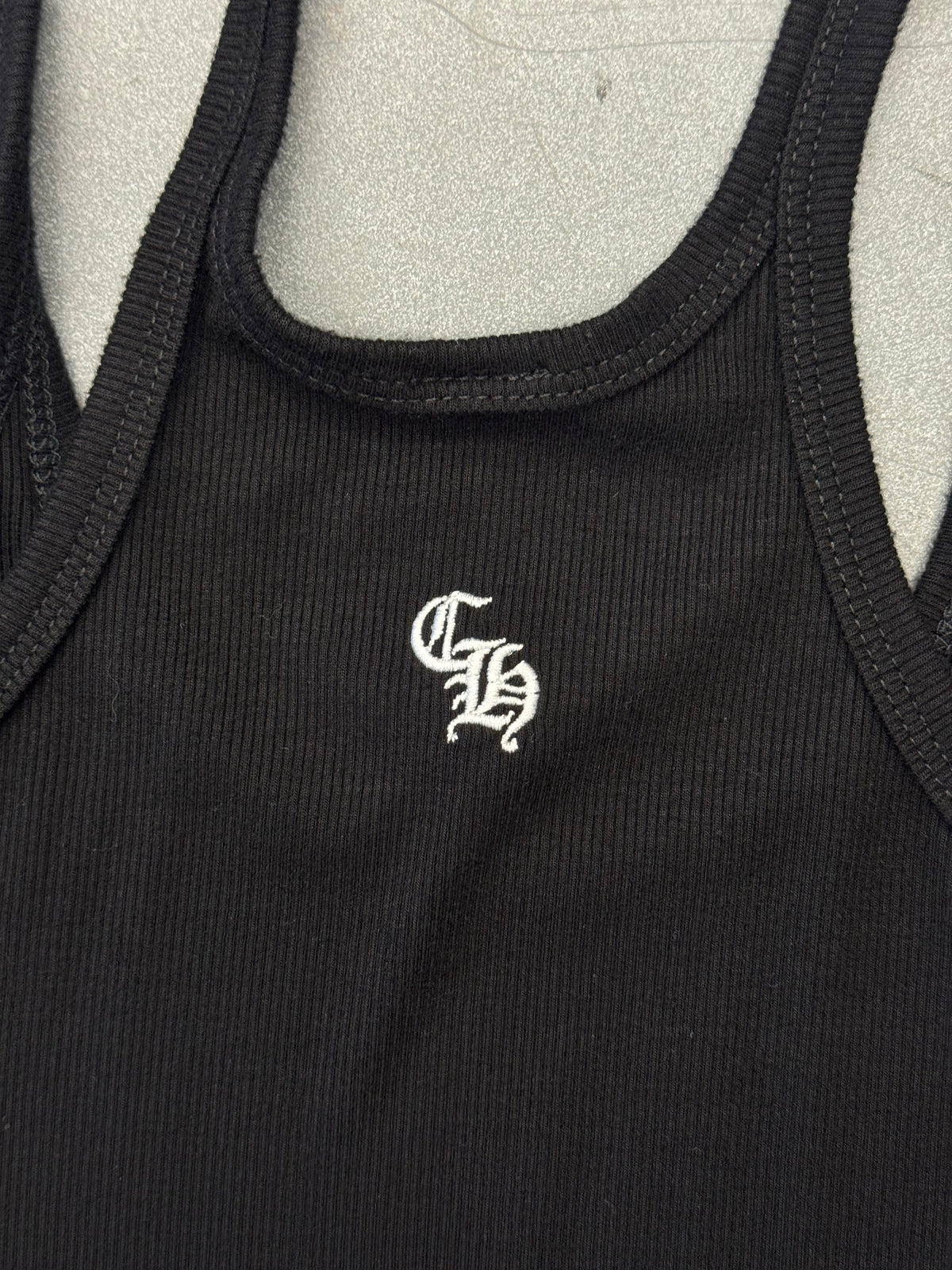 CHROME HEARTS 'BAD SEED' MINI TANK DRESS - BLACK