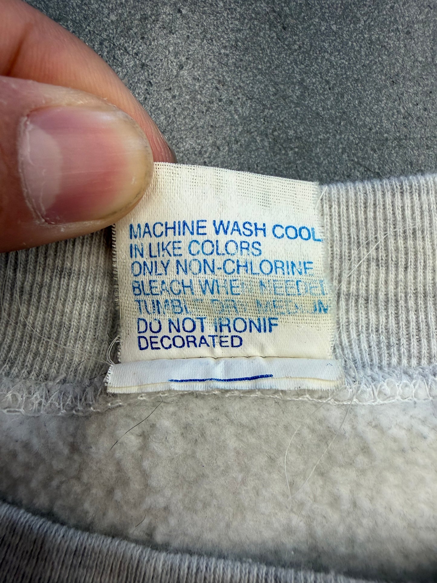 80S PHILLIES "LICK IT, ROLL IT, SMOKE IT!" BLUNT CREWNECK (BAY CLUB TAG)