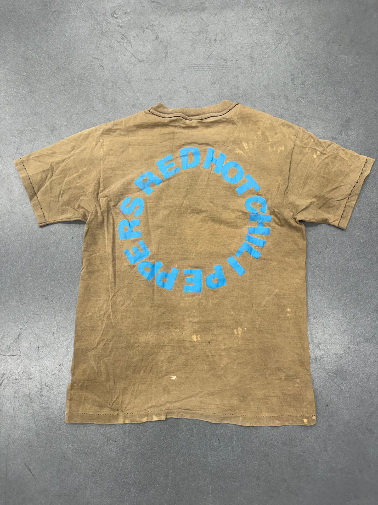 1992 RED HOT CHILI PEPPERS AZTEC TEE (PULLED TAG)