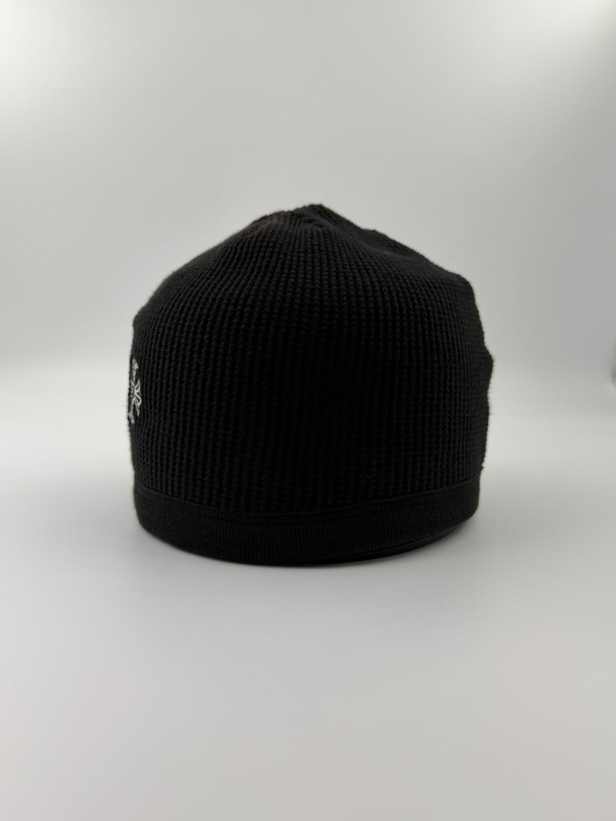 OLDER CHROME HEARTS HORSESHOE THERMAL WAFFLE BEANIE