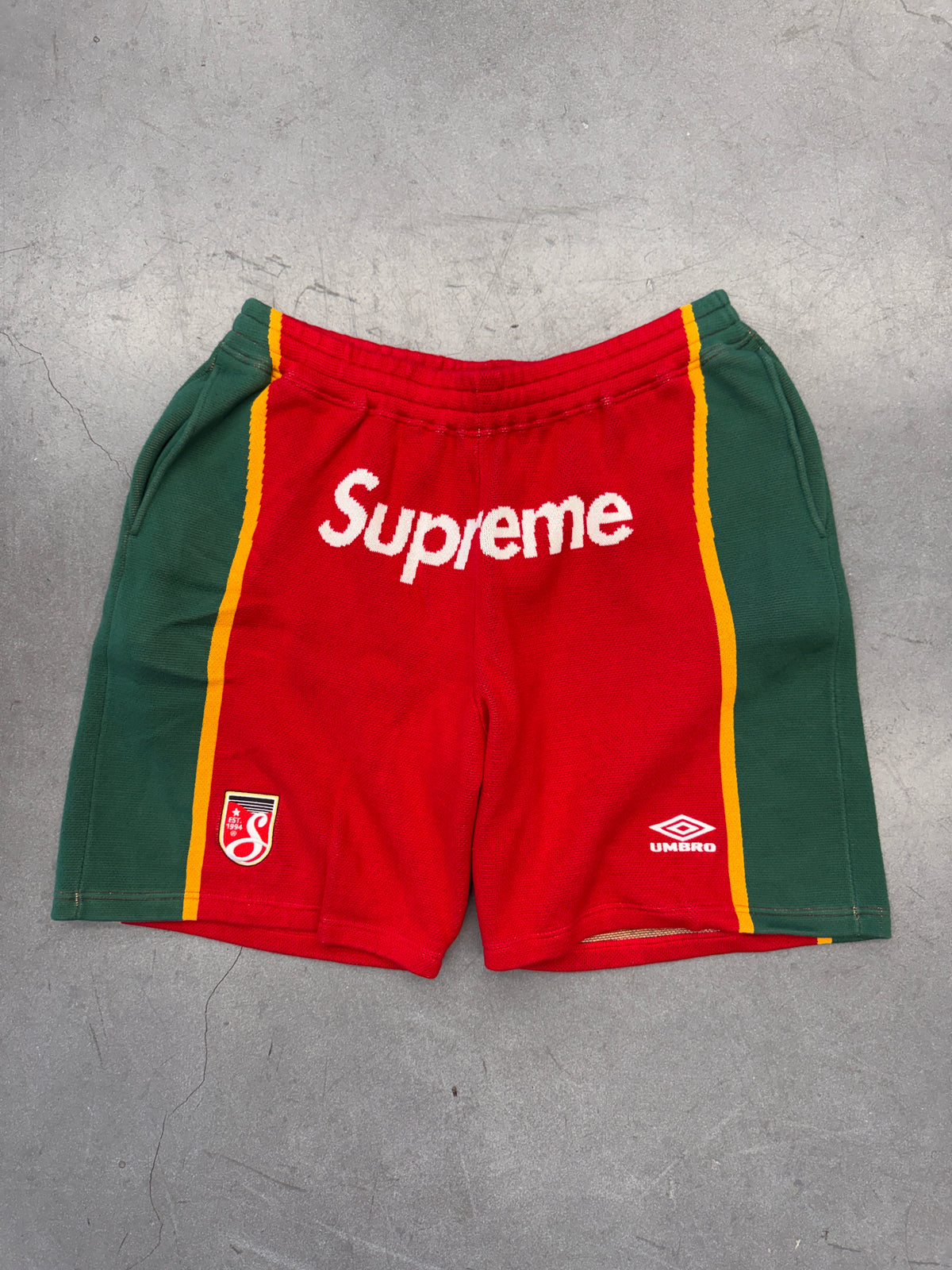SS25 SUPREME UMBRO KNIT SOCCER SHORT
