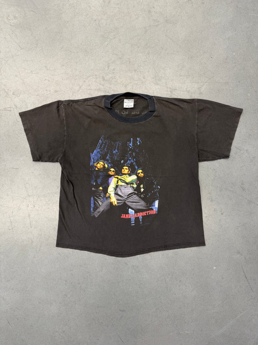 1990/91 JANE'S ADDICTION RITUAL DE LO HABITUAL TOUR TEE (SILVER BROCKUM TAG)