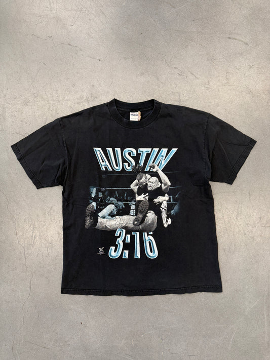 1998 STONE COLD AUSTIN 3:16 TEE (HYLAND TAG)