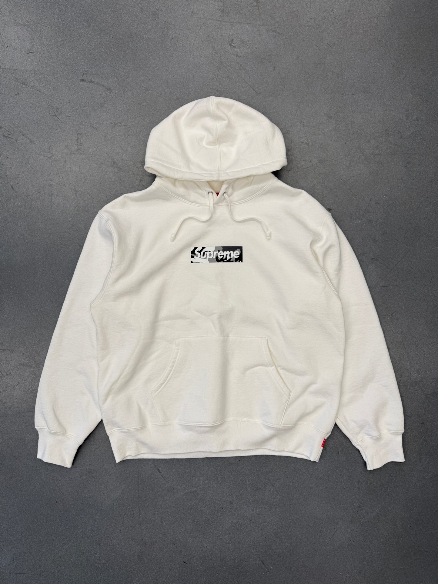 SS25 SUPREME MIAMI 305 SNOW CAMO BOX LOGO HOODIE