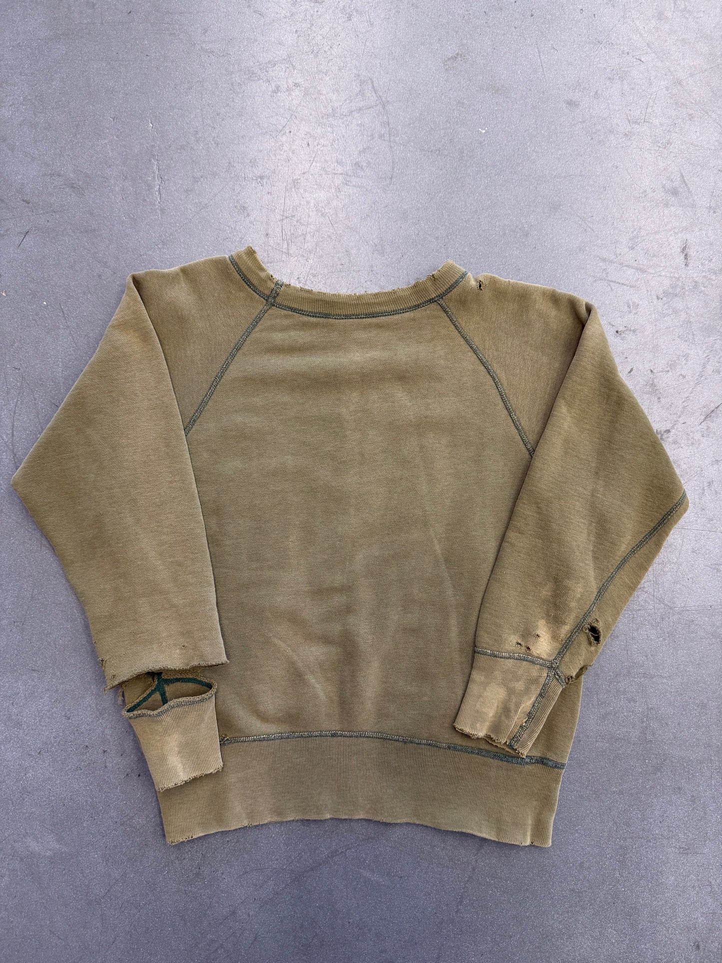 60'S BROWN UNIVERSITY DISTRESSED CREWNECK