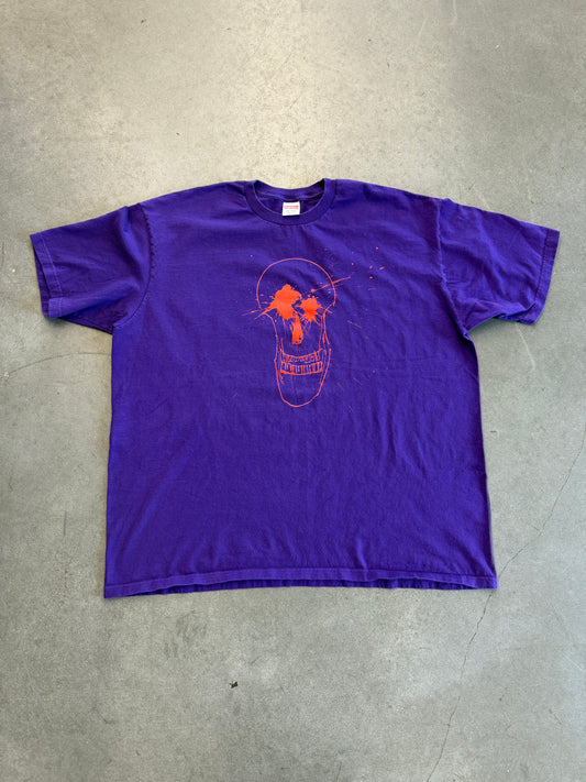 SS22 SUPREME RALPH STEADMAN SKULL TEE - PURPLE (2XL)