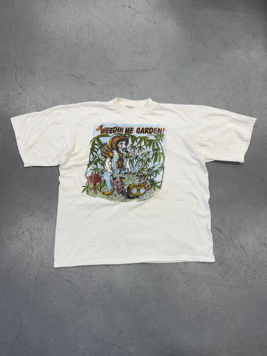 90S I LUV WEED'IN ME GARDEN! TEE (SIERRA TEEZ TAG)