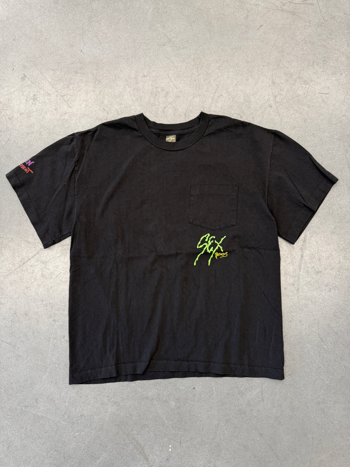 MATTY BOY ANTI PROMO SEX RECORDS POCKET TEE