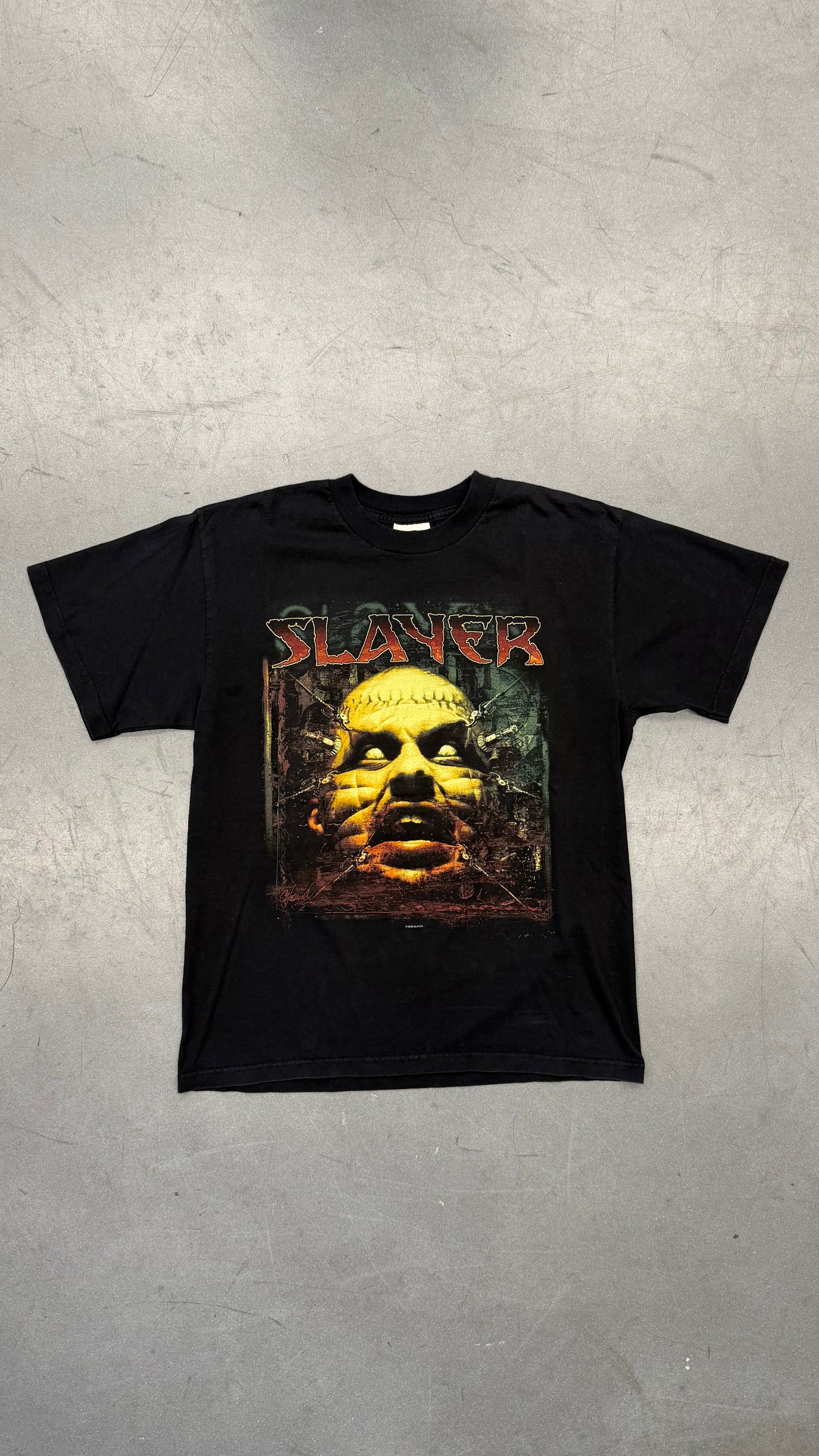 2000 SLAYER PINHEAD TEE (WINTERLAND TAG)