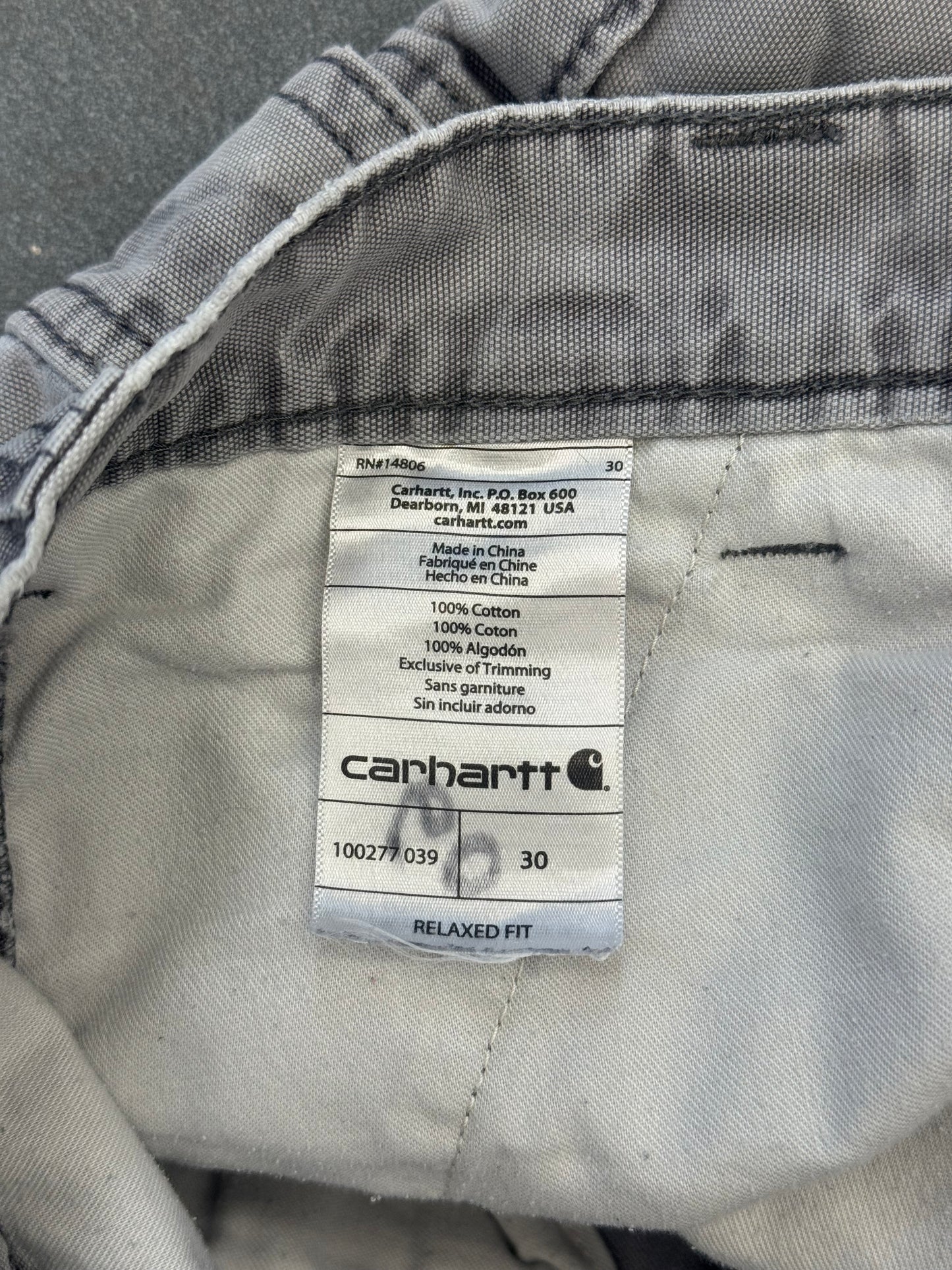 2000'S CARHARTT CANVAS CARGO SHORTS (100277039) (#60)
