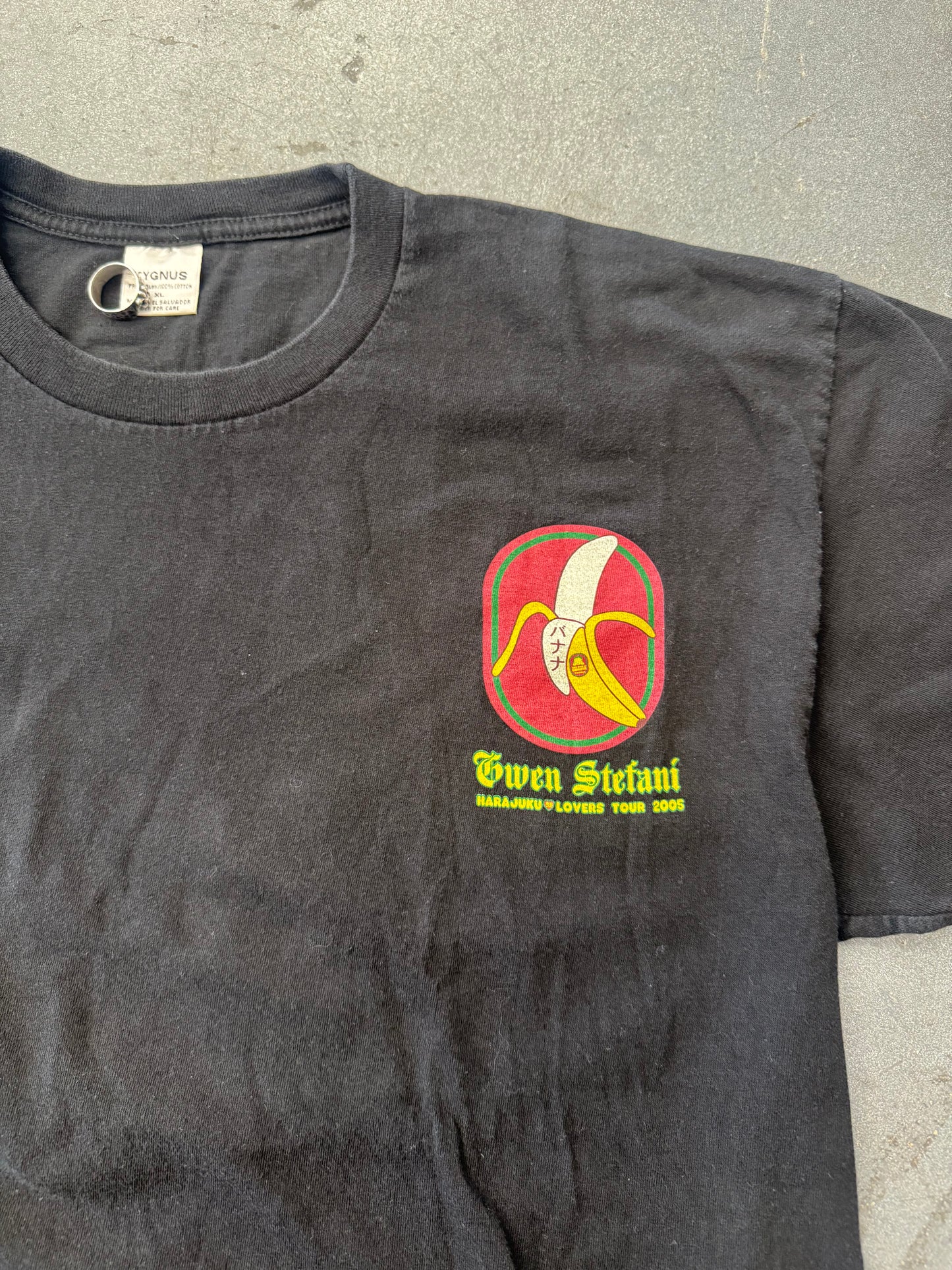 2005 GWEN STEFANI HARAJUKU LOVERS TOUR TEE (CYGNUS TAG)