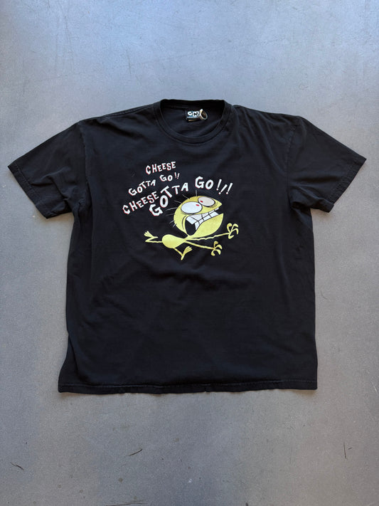 2006 CARTOON NETWORK FOSTERS HOME FOR IMAGINARY FRIENDS CHEESE GOTTA GO!! TEE