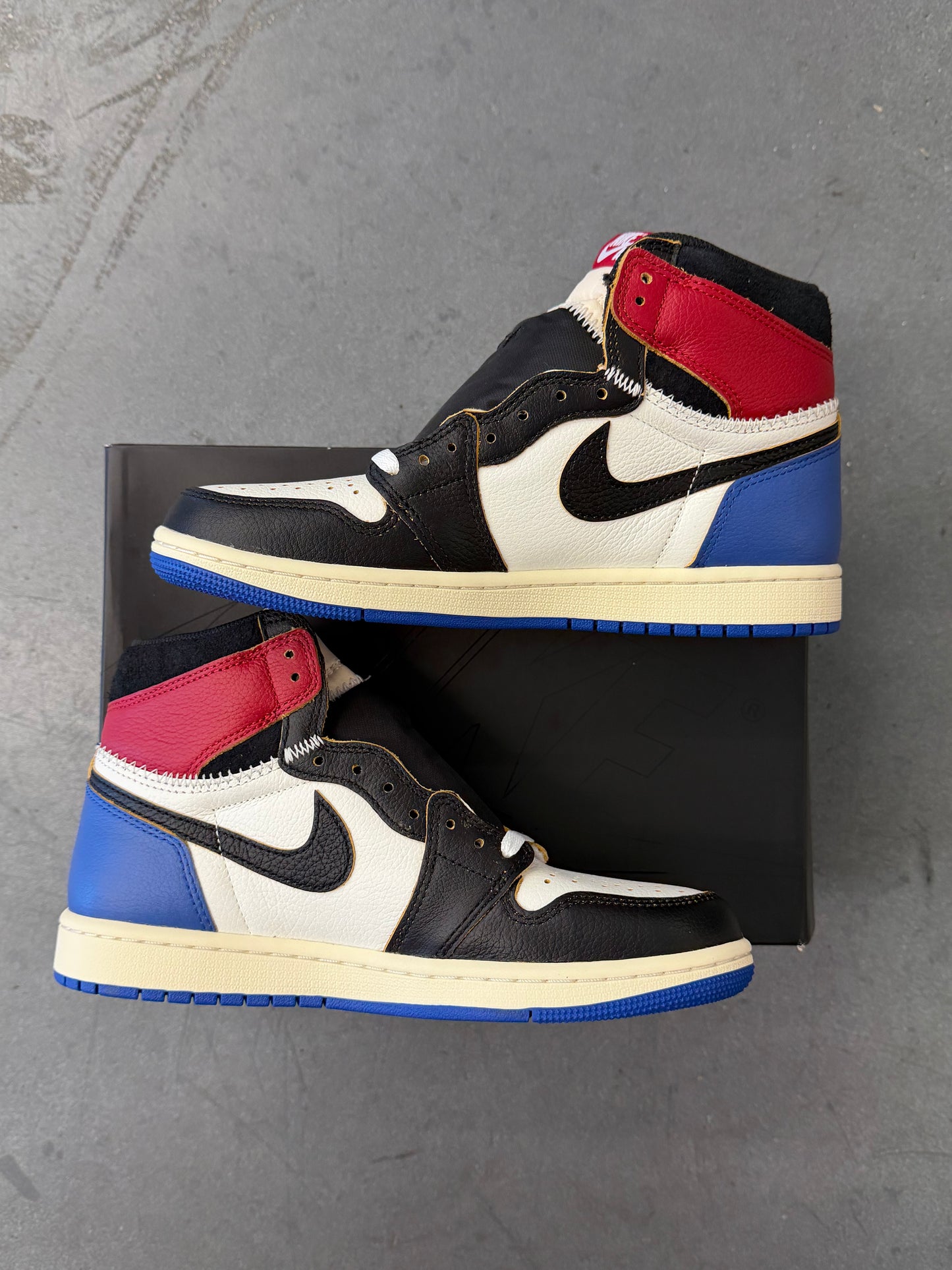 2026 JORDAN 1 RETRO HIGH OG SP FRAGMENT X UNION LA VARSITY RED SPORT ROYAL (W/BOX)