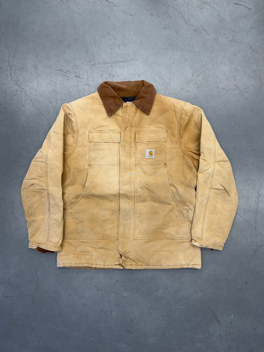 Y2K CARHARTT CORDUROY COLLAR PADDED JACKET (CUT TAG)