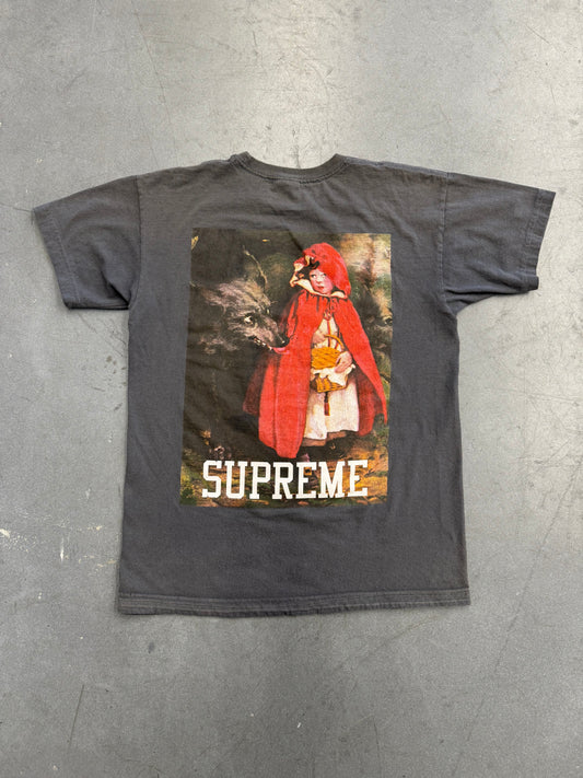 FW12 SUPREME LITTLE RED RIDING HOOD TEE - GREY (M)