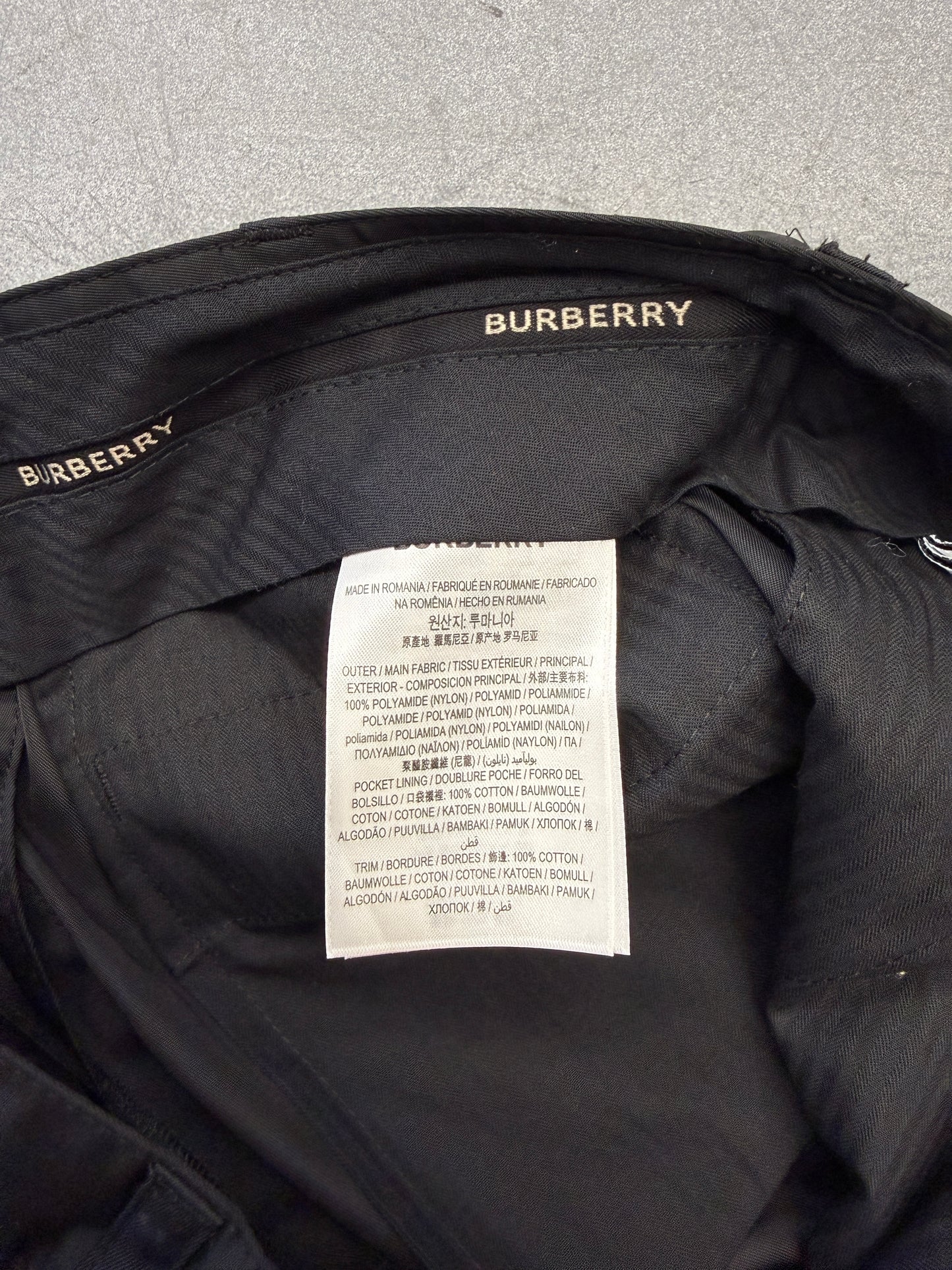 SS21 BURBERRY SHARK PATCH NYLON SHORTS