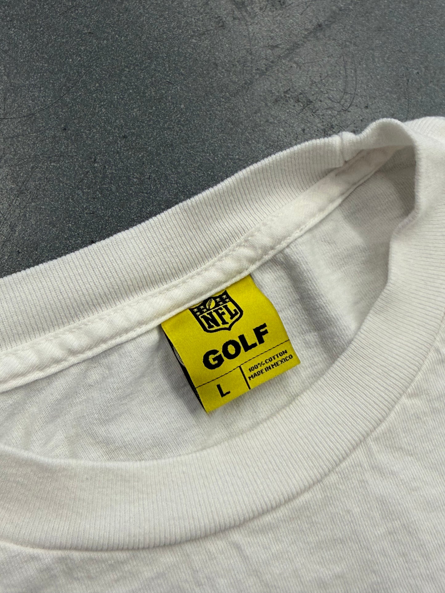 2025 TYLER THE CREATOR BOBBLEHEAD MIAMI DOLPHINS TEE (NFL GOLF TAG)