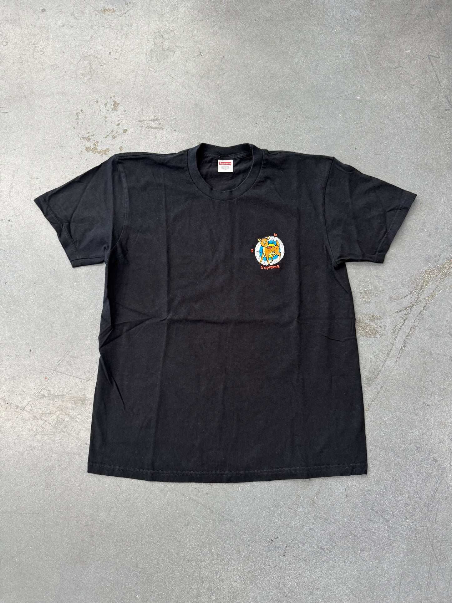 SS22 SUPREME DEER TEE - BLACK