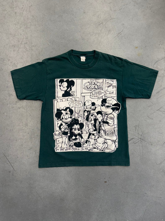 1996 THE HAIR SHOW ORLANDO, FLA. BOOTLEG MINNIE MOUSE COMIC STYLE TEE (CUT TAG)