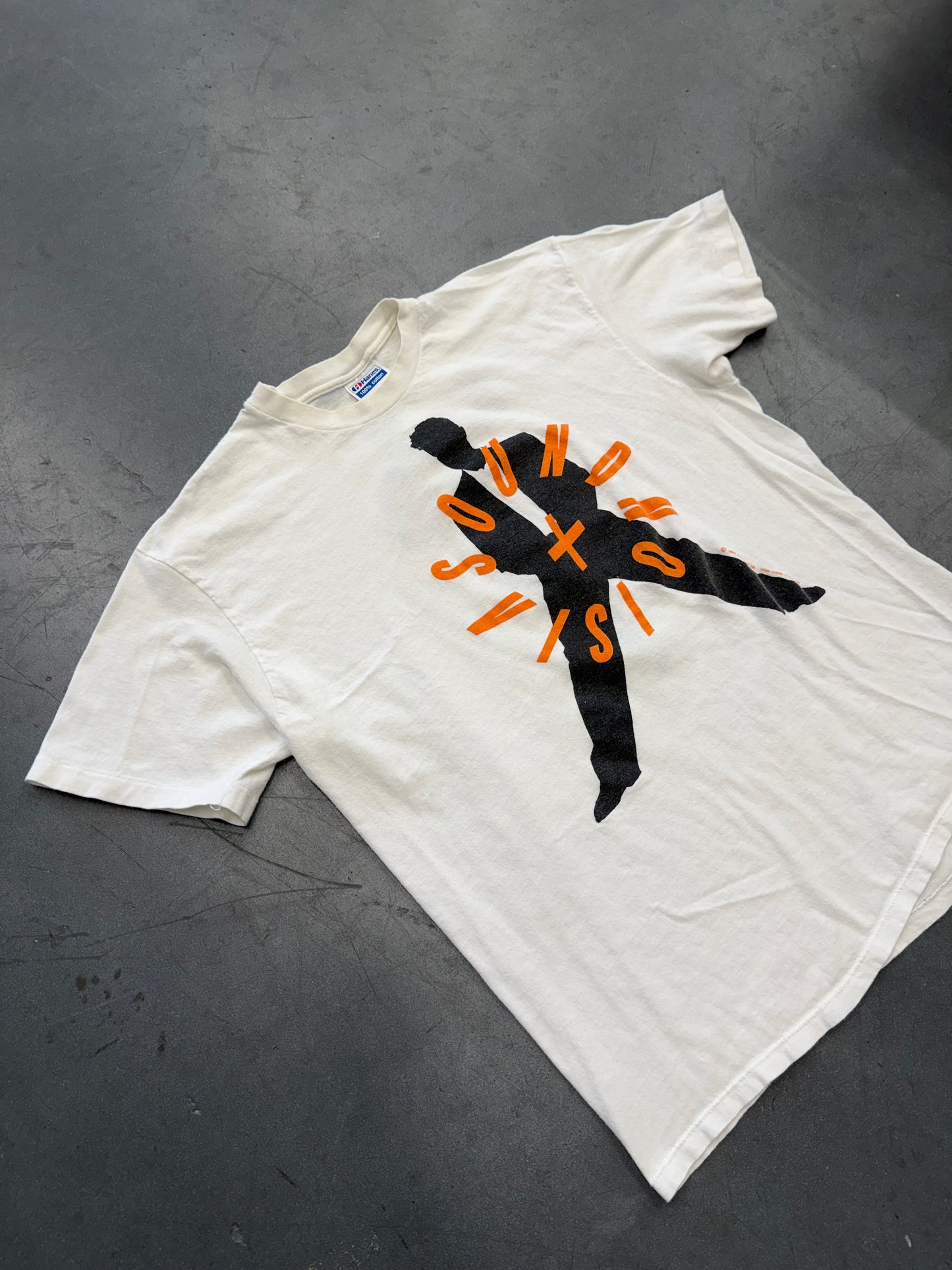 1990 DAVID BOWIE SOUND + VISION TEE (HANES TAG)