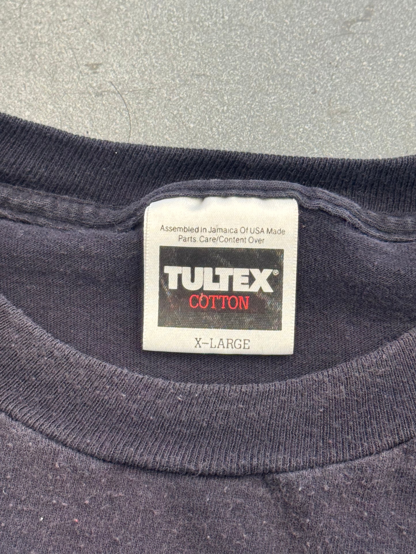 1992 CHICAGO BULLS SHATTERED BACKBOARD TEE (TULTEX TAG)