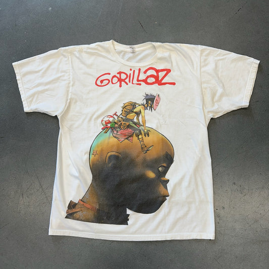 2012 GORILLAZ BIG RUSSEL HEAD TEE (ANVIL TAG)