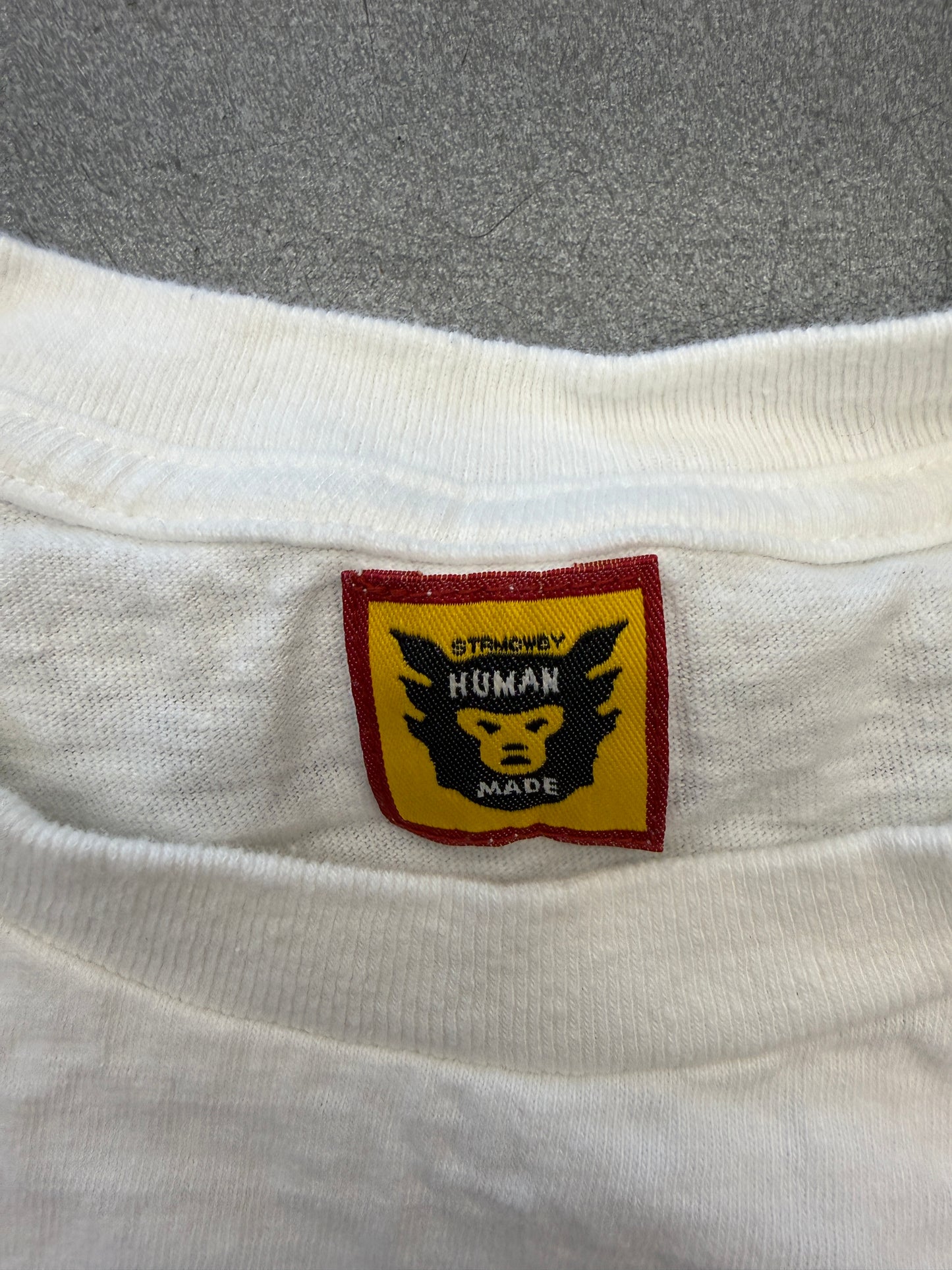 FW21 HUMAN MADE FACE LOGO TEE - WHITE