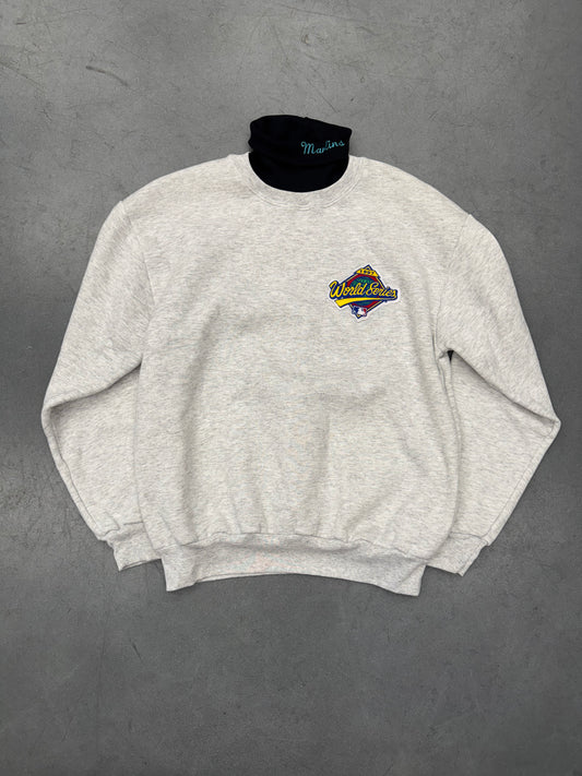 1997 WORLD SERIES FLORIDA MARLINS TURTLENECK CREWNECK (MAJESTIC TAG)