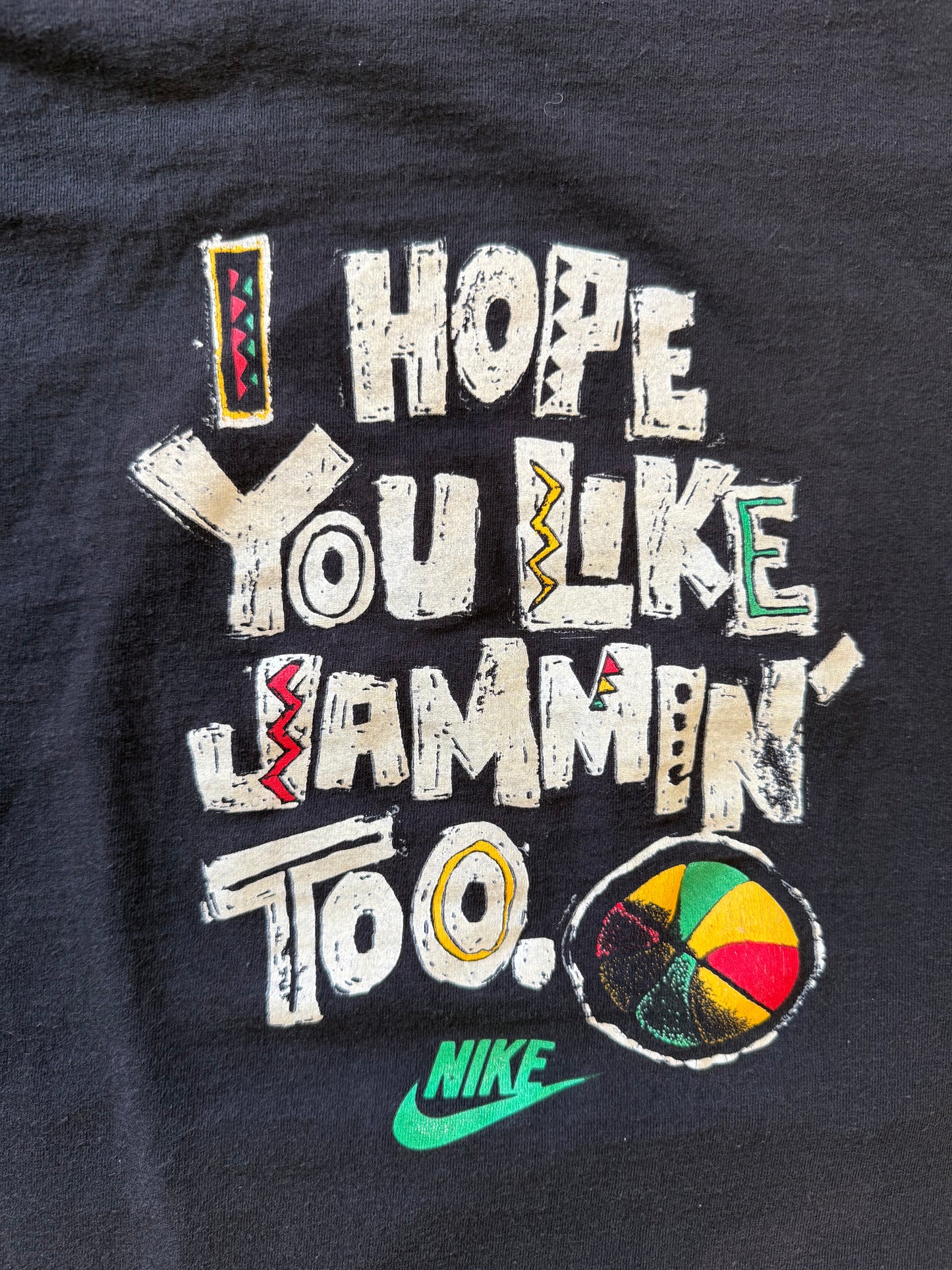 90’S NIKE MICHAEL JORDAN BOB MARLEY WE’RE JAMMIN TEE