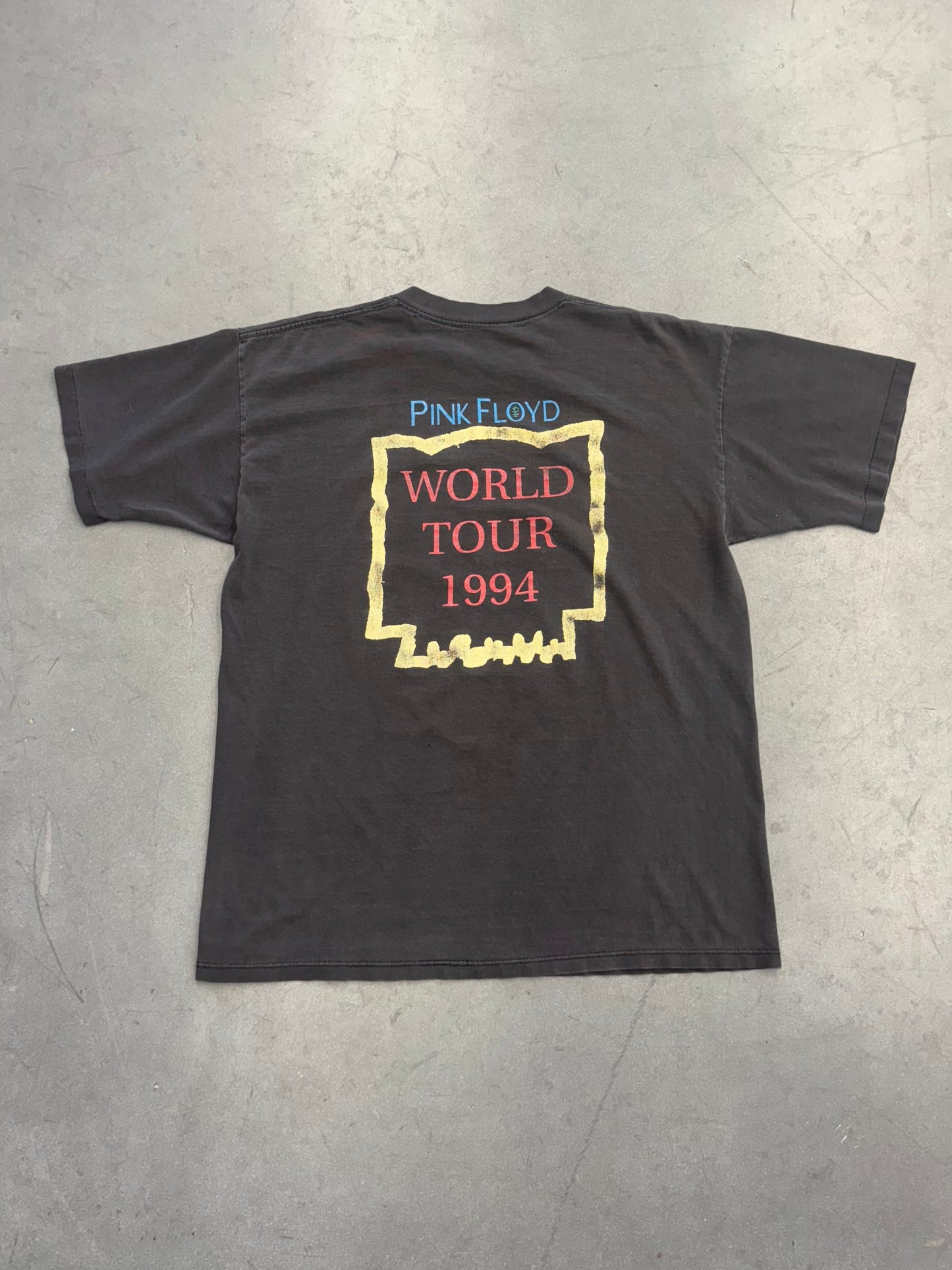 1994 PINK FLOYD DIVISION BELL WORLD TOUR TEE (PULLED TAG)