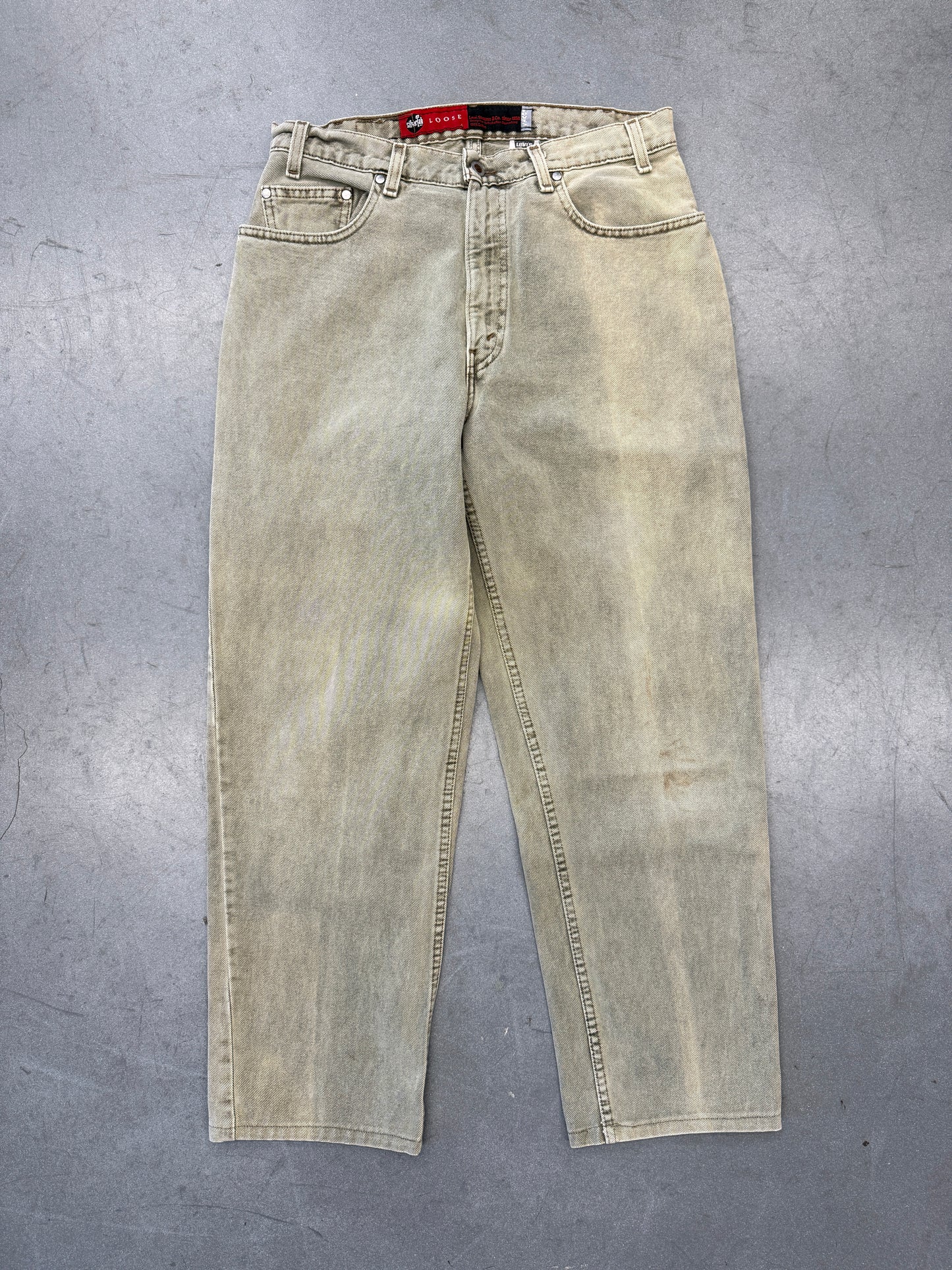 90S LEVIS SILVERTAB BAGGY FIT JEANS (34X30)