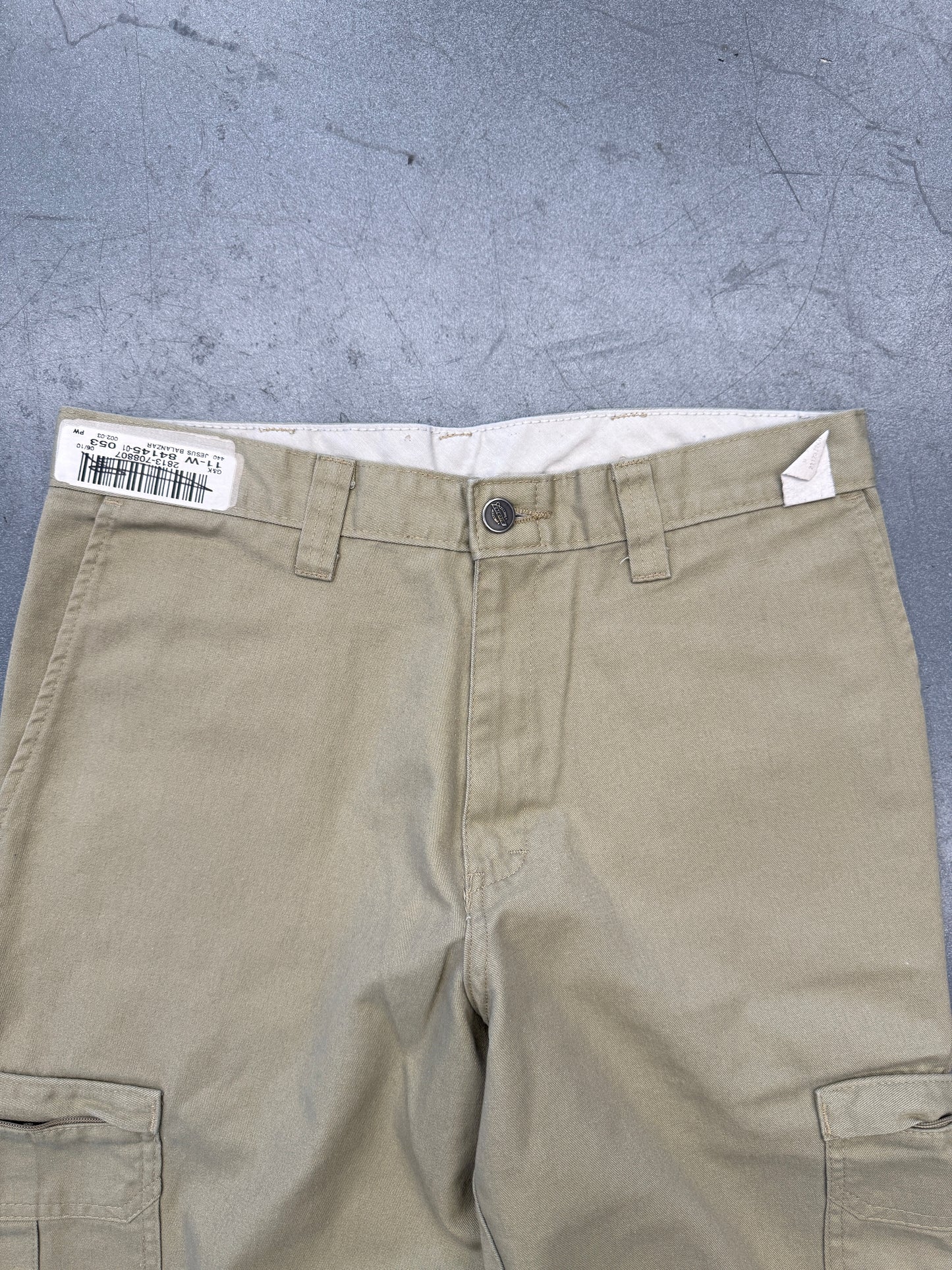 Y2K DICKIES CARGO WORK PANTS - BEIGE