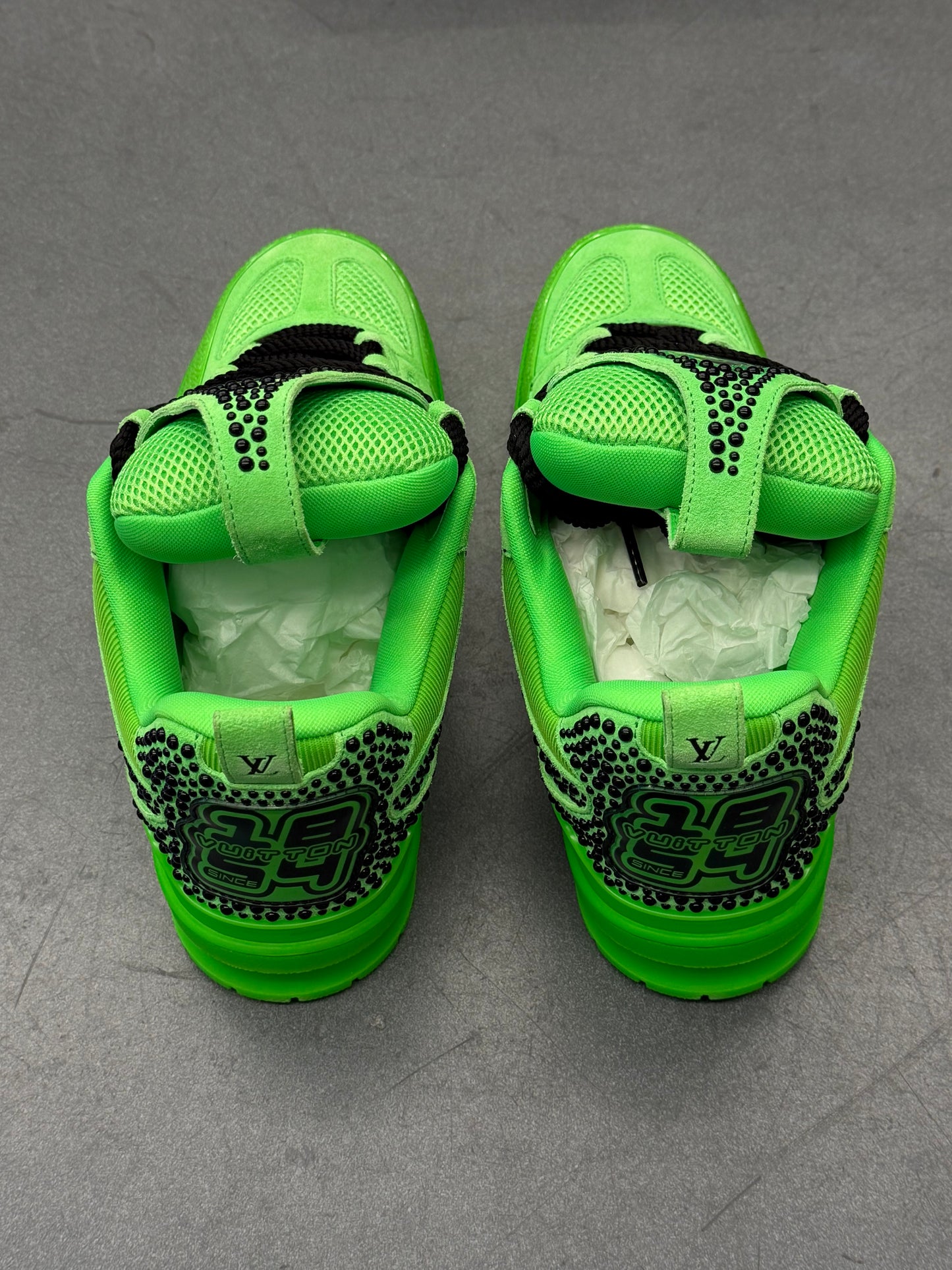 LOUIS VUITTON LV SKATE SNEAKER - VIBRANT GREEN (W/BOX)