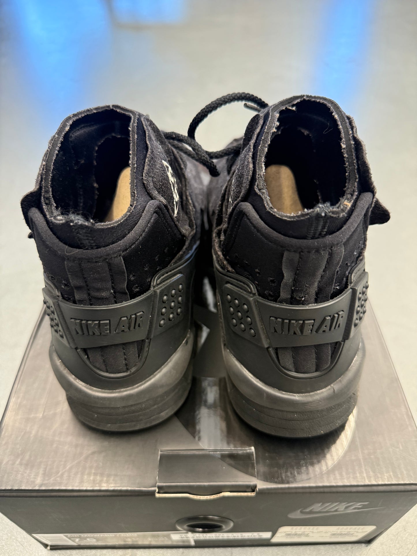 2018 NIKE AIR MOWABB COMME DES GARCONS BLACK (W/BOX)