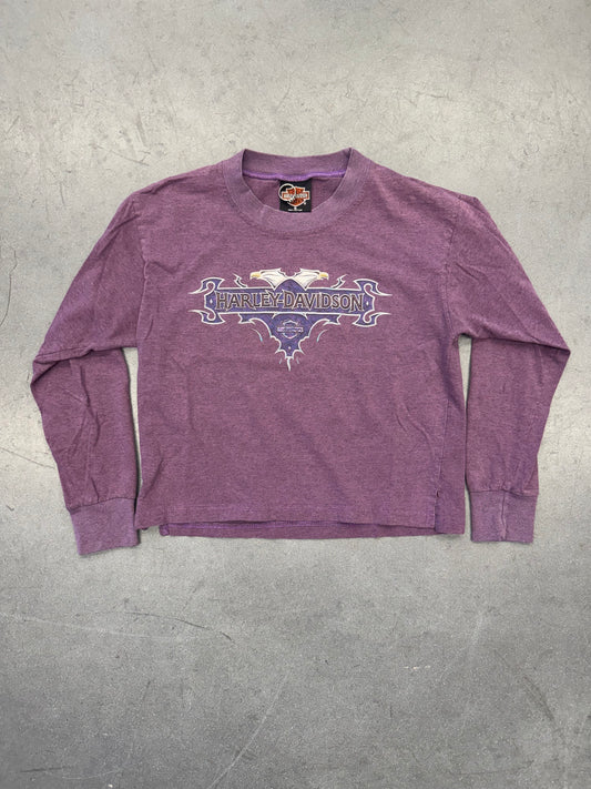 00'S HARLEY-DAVIDSON INDIANAPOLIS SOUTHSIDE SALES & SERVICE WOMENS LONG SLEEVE TEE