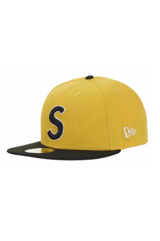 FW25 SUPREME REAPER S LOGO NEW ERA FITTED HAT - YELLOW