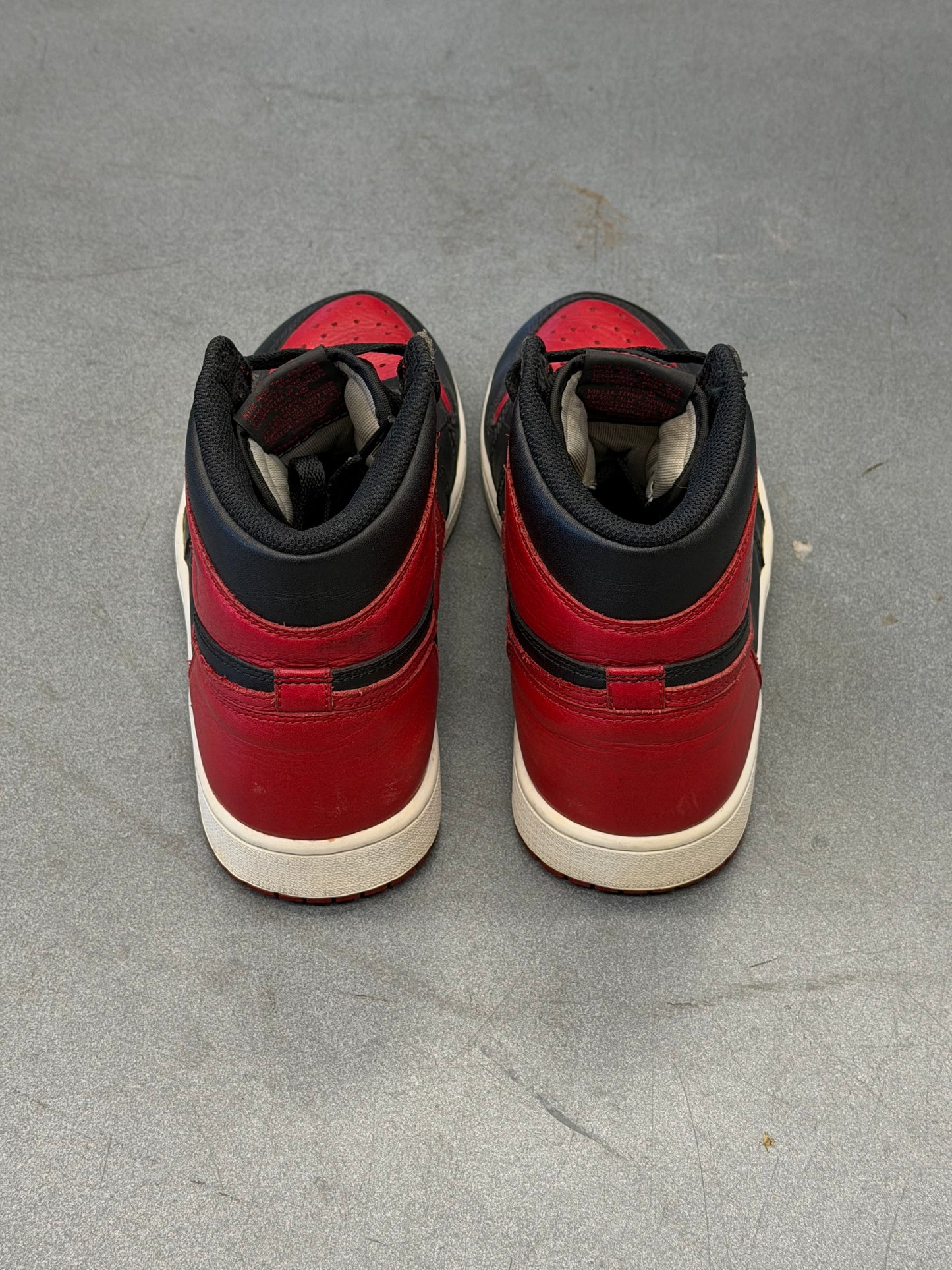 2016 JORDAN 1 HIGH BANNED (W/O BOX)
