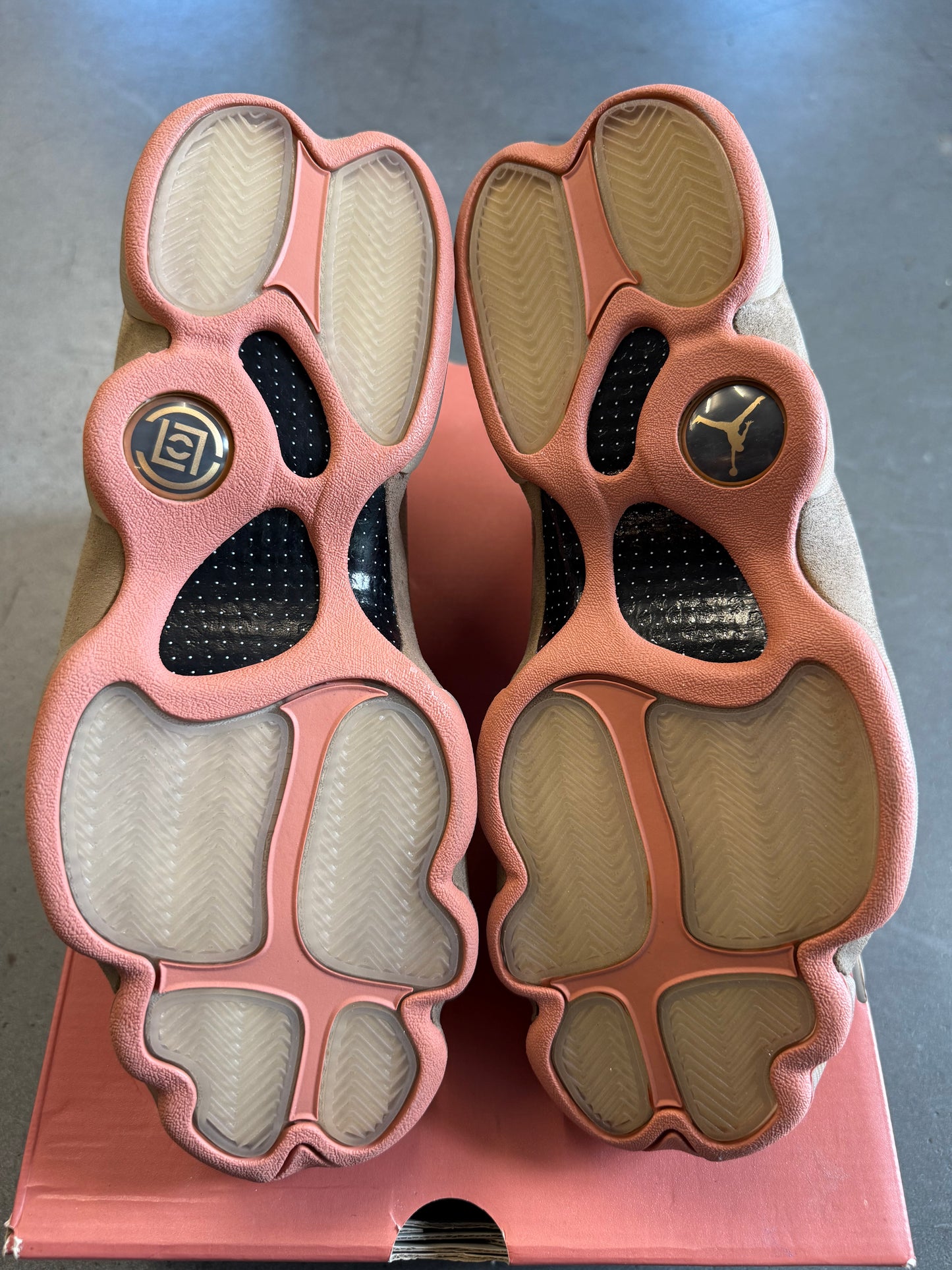 2018 SIZE 10 CLOT JORDAN 13 RETRO LOW SEPIA STONE (NEW WITH BOX)