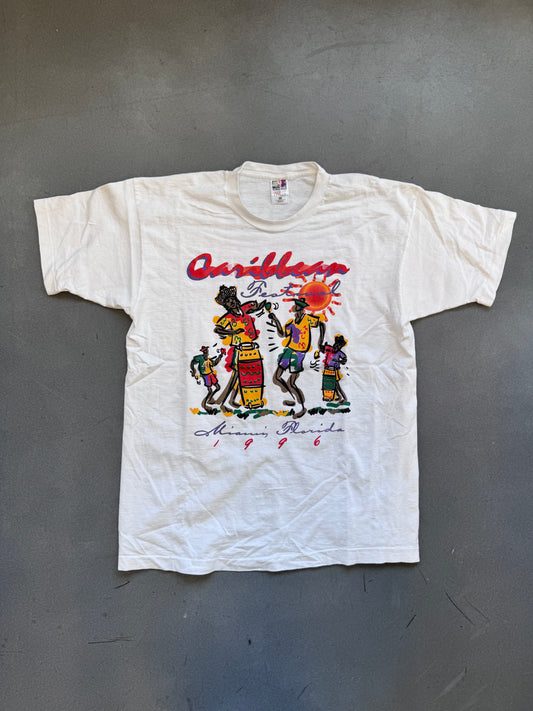1996 CARIBBEAN FESTIVAL MIAMI FLORIDA TEE (FOTL TAG)