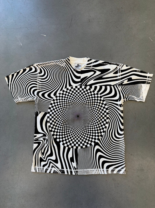 KNIGHT 2000 SZECHUAN MARKET TRIPPY AOP SCREEN TEE