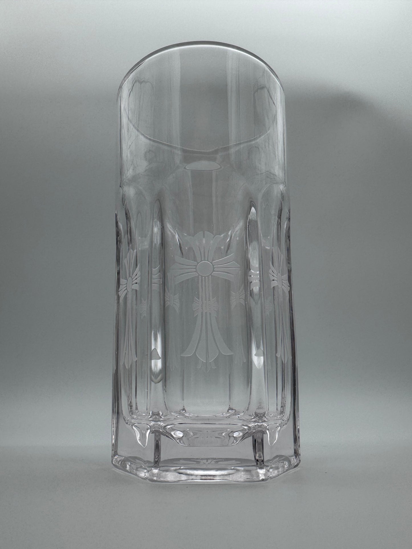 CHROME HEARTS BACCARAT CRYSTAL HIGHBALL CUP (WITH BOX)