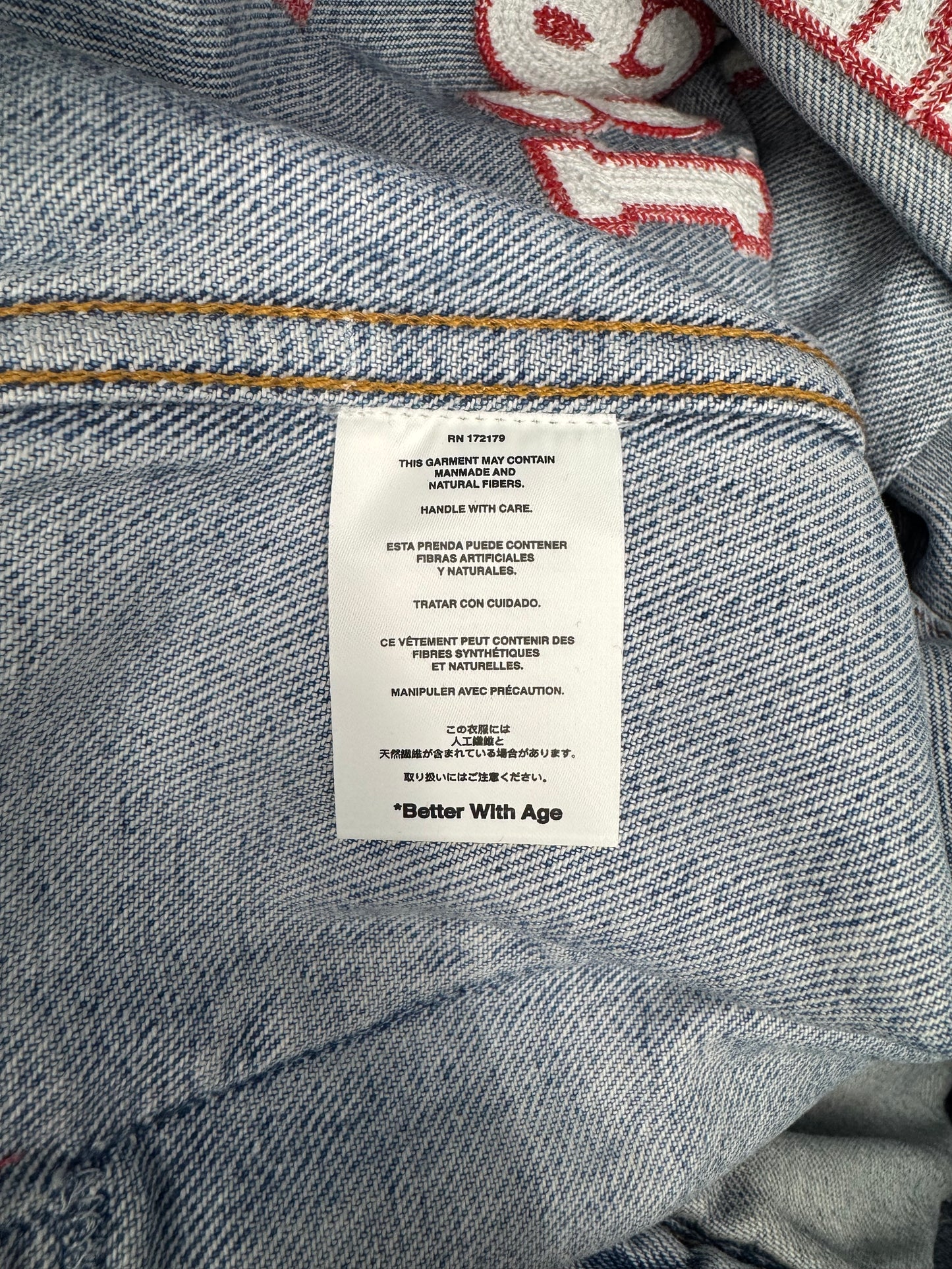 BETTER WITH AGE CLARK DENIM JACKET