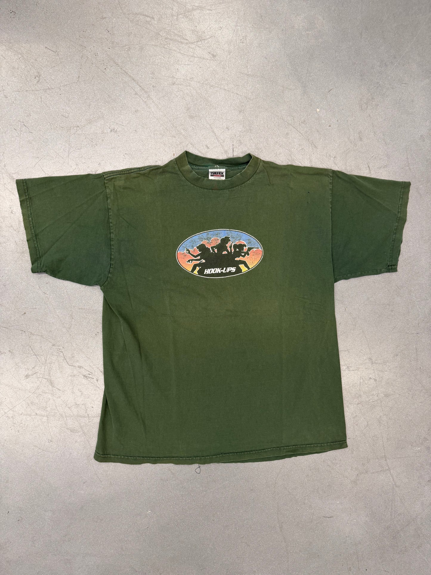 90S HOOK-UPS CHARLIE'S ANGELS LOGO TEE (TULTEX TAG)