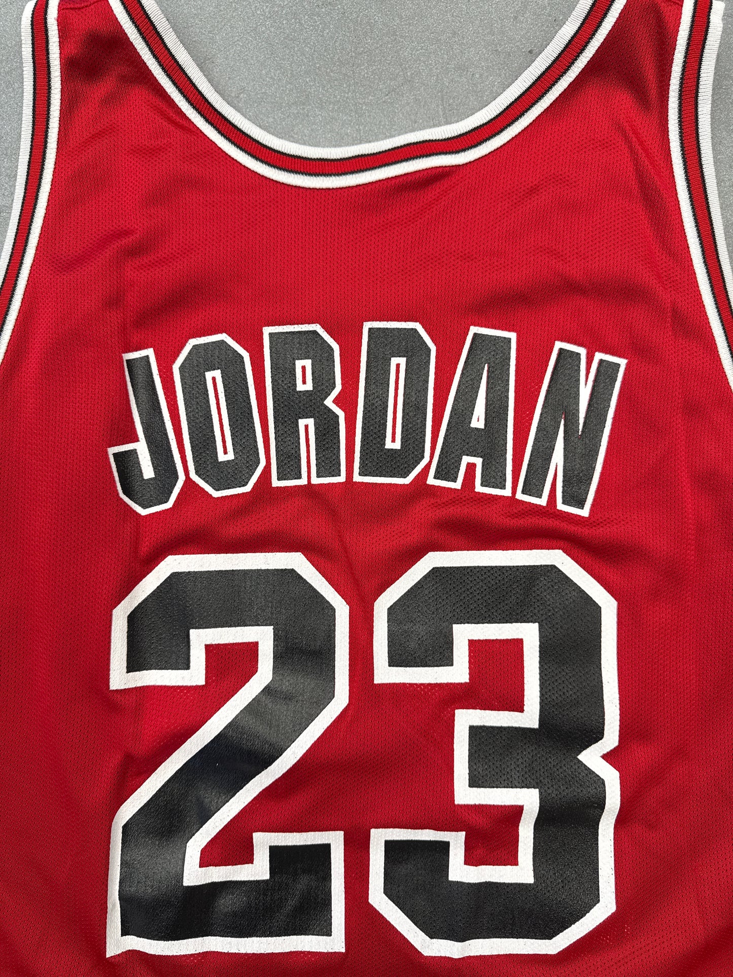 90'S CHICAGO BULLS REVERSIBLE JORDAN CHAMPION JERSEY