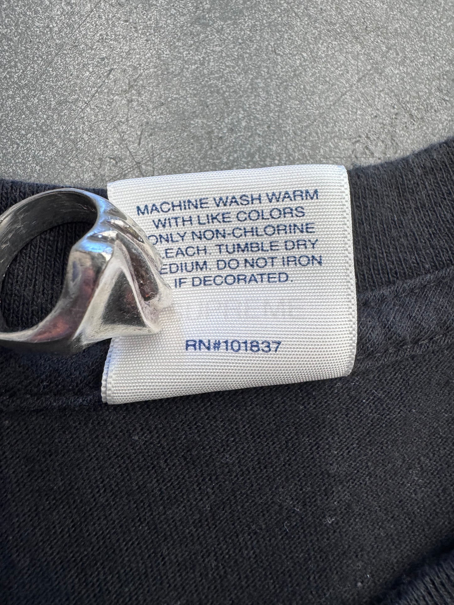 FW17 SUPREME PISS CHRIST TEE BLACK