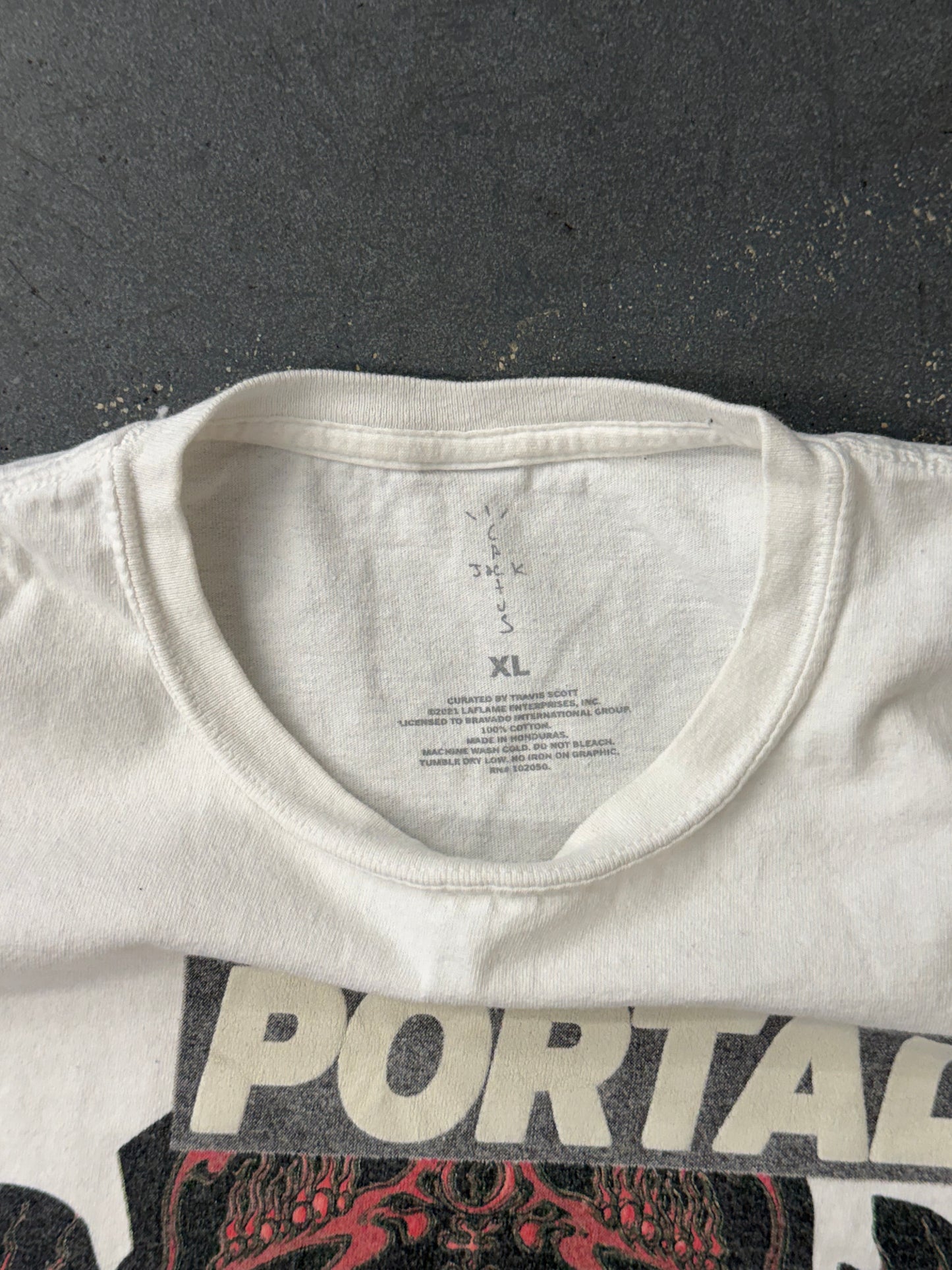 2021 TRAVIS SCOTT "A PORTAL TO OUR WORLD" ROLLING LOUD TEE
