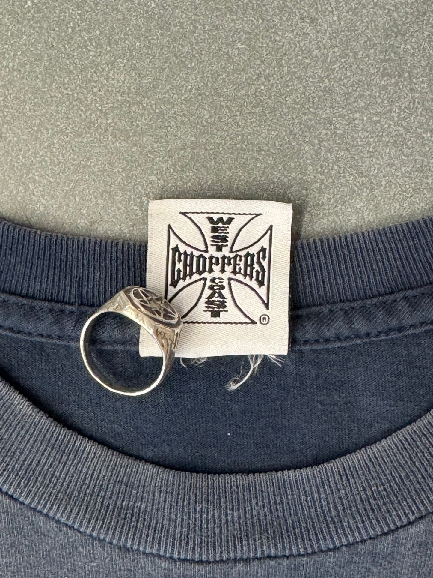 90'S WEST COAST CHOPPERS LONG BEACH, CA LS TEE (PULLED TAG)
