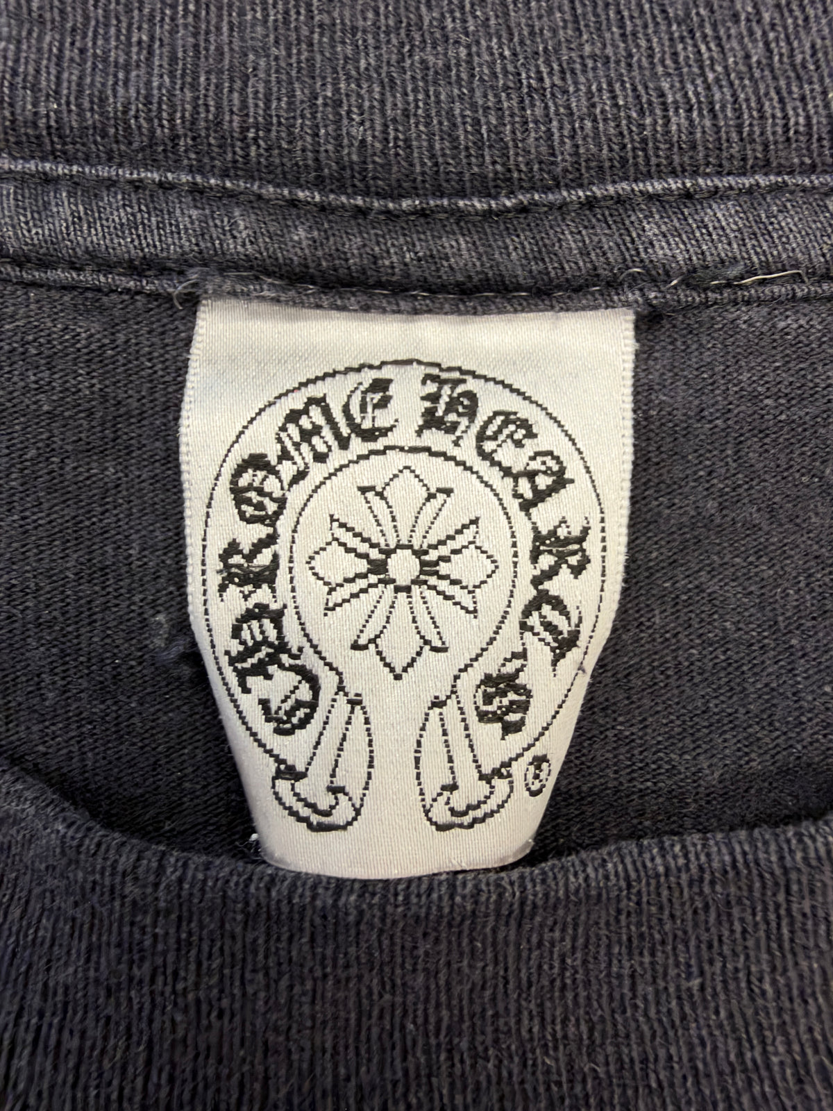 90S CHROME HEARTS N.Y.C CROSS LONG SLEEVE POCKET TEE