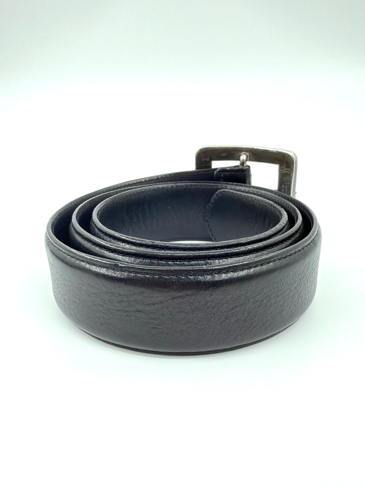 CHROME HEARTS OTJ LEATHER  BELT - 36