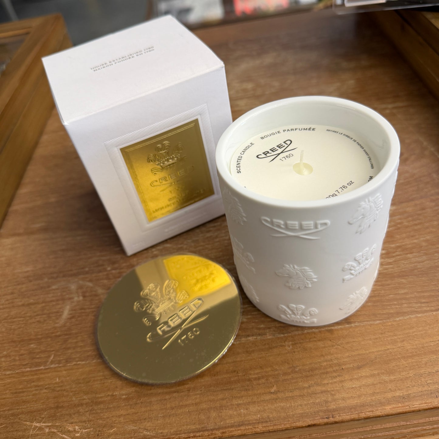 CREED SILVER MOUNTAIN WATER SCENTED CANDLE
